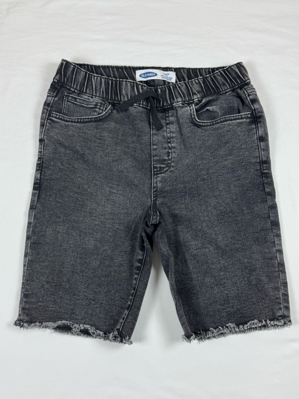 Old Navy Black Wash Denim‎ Pull-On Kids' Shorts(163)
